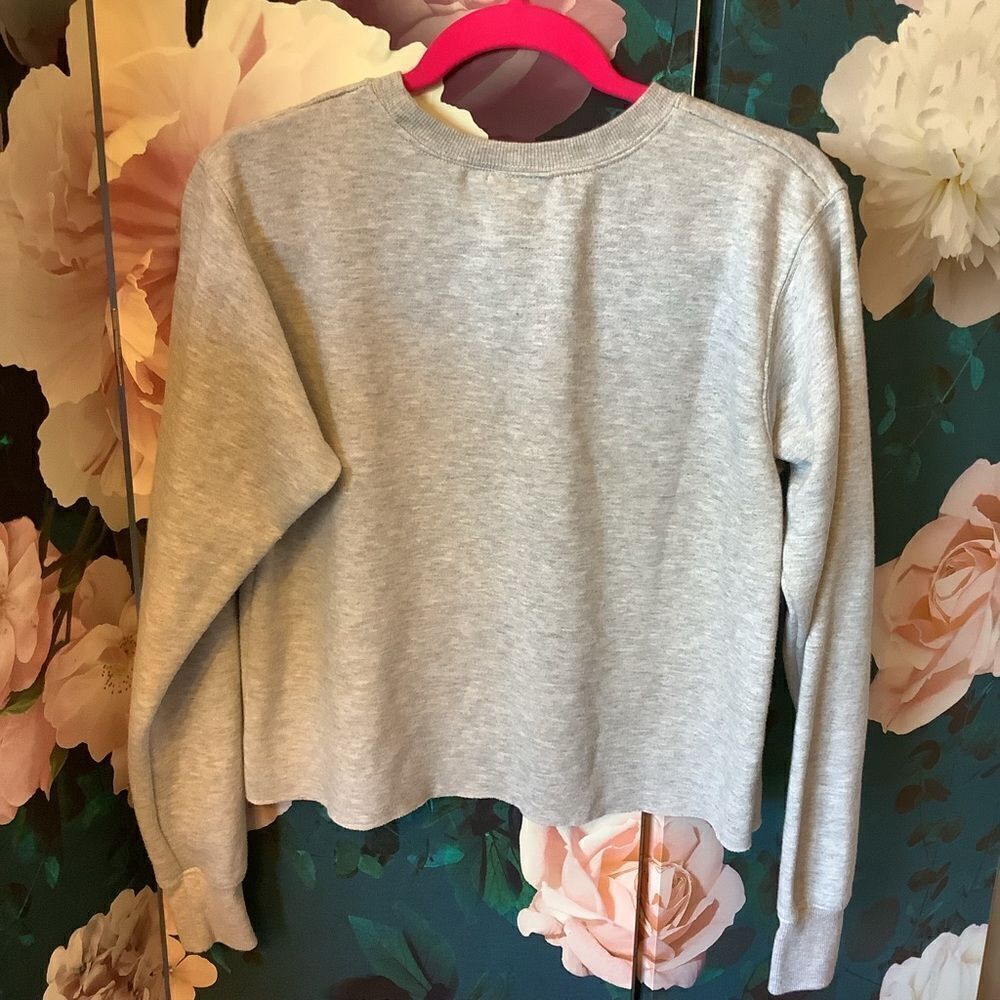 Mighty Fine "Here's looking at you" Cropped Sweatshirt. 👄 - Picture 5 of 5